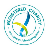 logo for a registered charity.