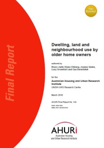 Dwelling Land and Neighbourhood use older homeowners