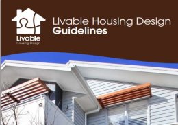 Part of the front cover of the Livable Housing Design Guidelines