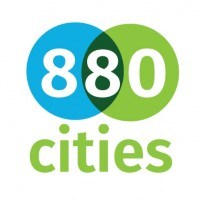 logo of 880 cities initiative.