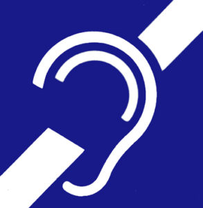 International symbol for a hearing loop