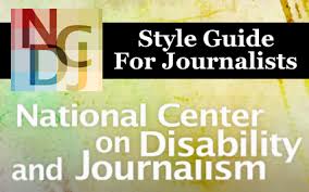 Front cover of the language guide for journalists.