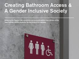 Front cover of Creating Bathroom Accessibility & Gender Inclusive Society.