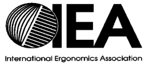 Logo of the International Ergonomics Association.