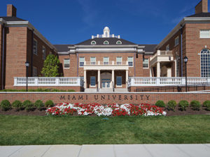 A distance view of Miami University where the study was carried out.