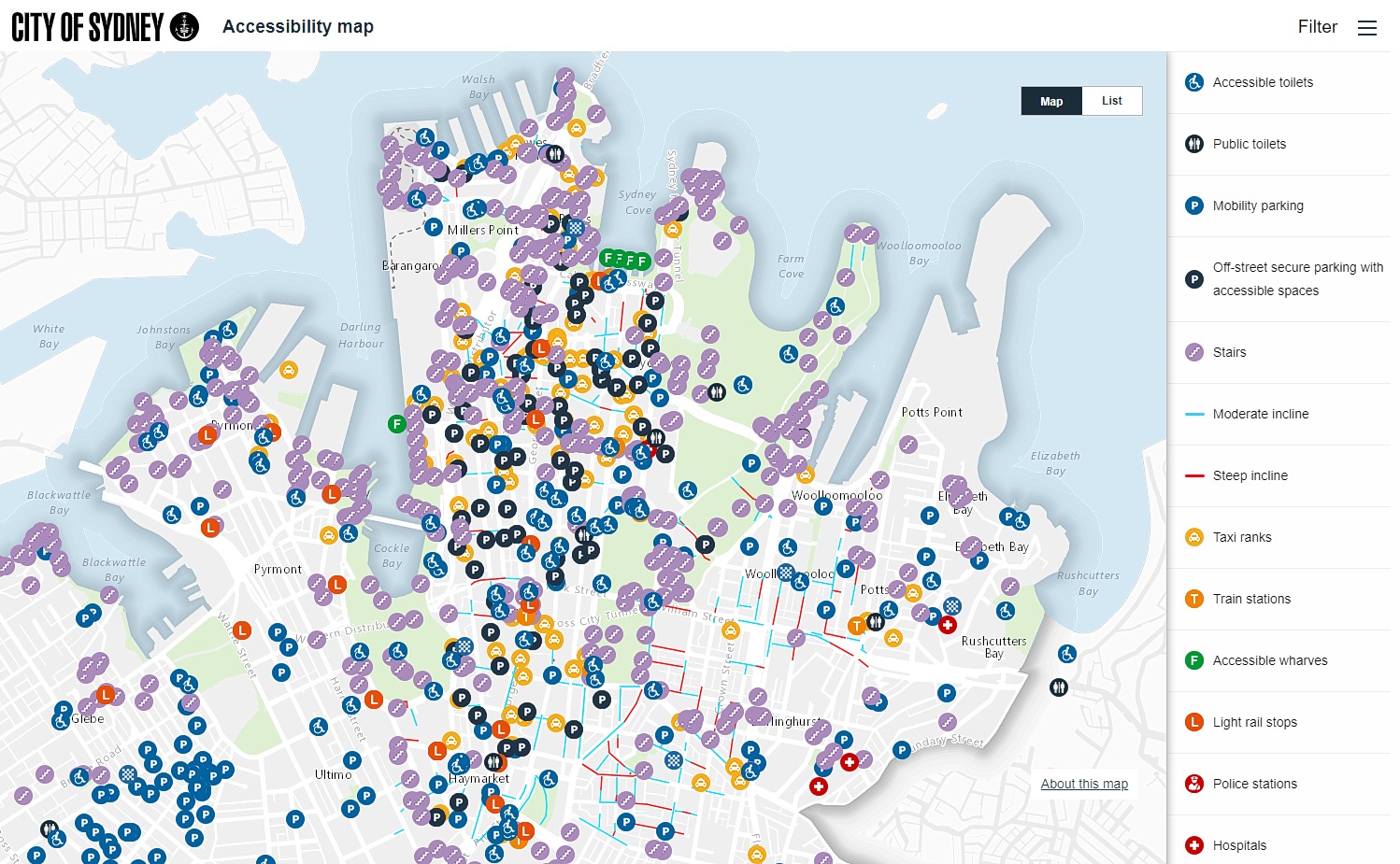 Maps and map accessibility: where to start? - CUDA