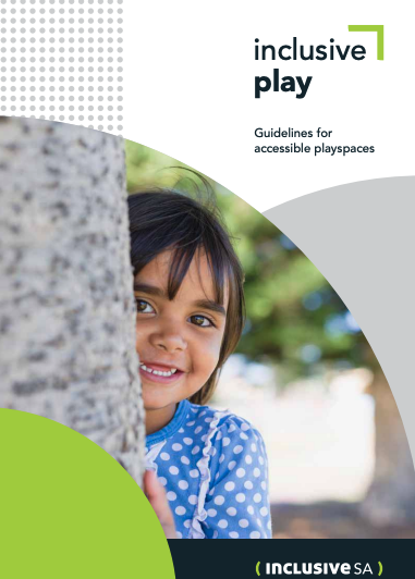 Front cover of inclusive play guide.