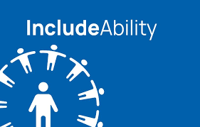 Graphic from the cover of accessible and inclusive workplaces called include ability.
