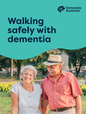 Front cover of Walking with Dementia.