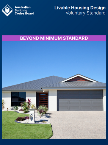 Front cover of Livable Housing Design Beyond Minimum Standards guide